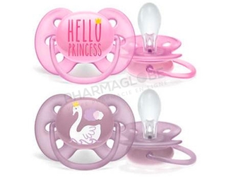 Philips-Avent-Sucette-Ultra-Soft-Ultra-Douce-6-18-Mois-Deco-Girl-pharmaglobe,lu