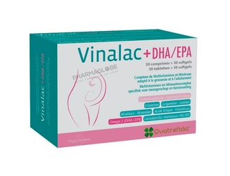 VINALAC-DHA-EPA-CAPSULES-30-plus-30-FORMULE-OPTIMALE-multivitamines-omega3-grossesse-allaitement-pharmaglobe.lu