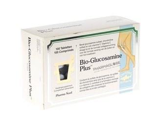 Bio-Glucosamine-Plus-100-Comprimes-Pharma-Nord-Cartilages-Os-pharmaglobe.lu