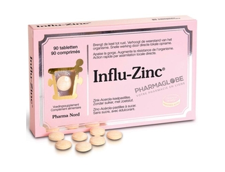 Influ-Zinc-90-Comprimes-Pharma-Nord-Système-Immunitaire-zinc-acerola-pharmaglobe.lu