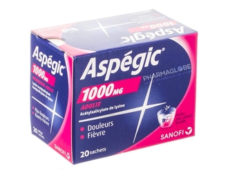 Aspegic-1000-mg-Poudre-pour-Solution-Buvable-20-Sachets-aspirine-pharmaglobe.lu