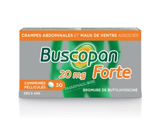 Buscopan-Forte-20-mg-30-Comprimés-Pelliculés-medicament-Crampes-Douloureuses-au-Ventre-crampes-abdominales-maux-de-ventre-pharmaglobe.lu