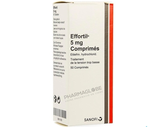 Effortil-5-mg-50-Comprimés-Tension-Artérielle-Trop-Basse-medicament-pharmaglobe.lu