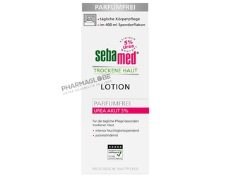 SEBAMED-TROCK-HAUT-UREA-LOTION-5%-Ohne-PARFUM-lotion-peau-seche-sans-parfum-avec-uree-pharmaglobe.lu