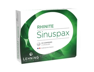 sinuspax-rhinite-medicament-homeopathique-boite-60-comprime-croquer-lehning-pharmaglobe.lu