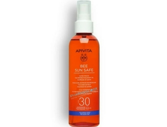 apivita-bee-sun-safe-huile-corps-sublimatrice-bronzage-spf30-flacon-pompe-200-ml-pharmaglobe.lu