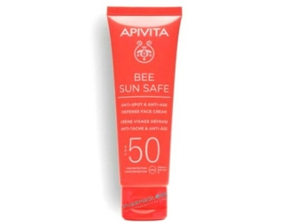 apivita-bee-sun-safe-creme-visage-defense-anti-tache-anti-age-spf-50-tube-50ml-pharmaglobe.lu