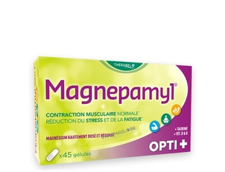 magnepamyl-opti-plus-boite-45-gelules-magnesium-hautement-dose-pharmaglobe.lu