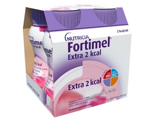 fortimel-extra-2-kcal-gout-fraise-4-bouteilles-200ml-nutricia-complement-nutritionnel-oral-pharmacie-pharmaglobe.lu