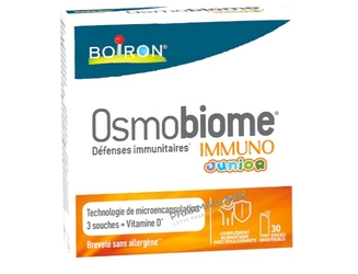osmobiome-immuno-junior-boite-30-sticks-gout-framboise-boiron-immunite-pharmaglobe.lu