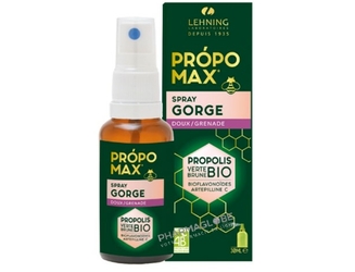 propomax-spray-gorge-doux-flacon-pompe-30ml-lehning-miel-propolis-bio-grenade-gorge-pharmaglobe.lu