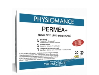 therascience-physiomance-permea-sans-microbiote-orange-boite-20-sachets-20-gelules-pharmacie-pharmaglobe.lu