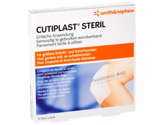 CUTIPLAST-STERILE-10-par-8-CM-5-PANSEMENTS-66076826-coupures-ecorchures-pharmaglobe.lu