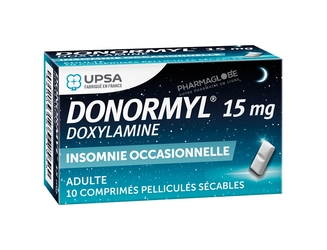 DONORMYL-Comprimes-Secables-15-MG-10-comprimes-UPSA-insomnies-occassionnelles-pharmaglobe.lu