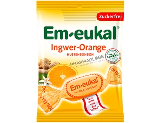 Em-eukal-Ingwer-Orange-Zuckerfrei-Sachet-75-g-Bonbons-Gingembre-Orange-Contre-Toux-Sans-Sucre-pharmaglobe.lu