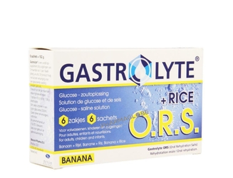 gastrolyte-banana-boite-6-sachets-o-r-s-solution-glucose-sels-rehydratation-orale-pharmacie-pharmaglobe.lu
