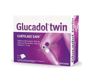 glucadol-twin-boite-2x84-comprimes-orifarm-cartilage-sain-glucosamine-chondroitine-vitamine-c-pharmacie-pharmaglobe.lu