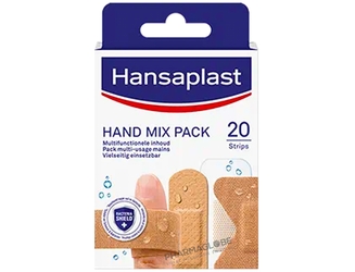 HANSAPLAST-HAND-MIX-PACK-20-STRIPS-pack-20-pansements-multi-usage-mains-pharmaglobe.lu