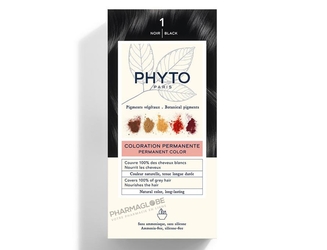 PHYTOCOLOR-1-NOIR-KIT-NF-coloration-permanente-couvre-cheveux-blancs-pharmaglobe.lu