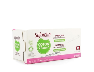 saforelle-boite-16-tampons-coton-bio-applicateurs-iprad-hypoallergeniques-non-irritants-pharmacie-pharmaglobe.lu