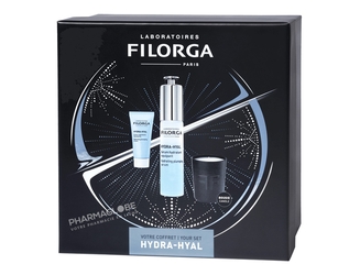 FILORGA-XMAS-BOX-HYDRA-2023-Coffrets-cadeaux-noel-2023-hydratation-serum-repulpant-pharmaglobe.lu