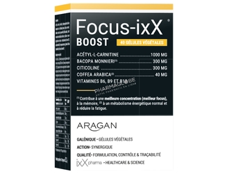 focus-ixx-boost-boite-40-gelules-aragan-ixx-pharma-concentration-memoire-pharmacie-pharmaglobe.lu