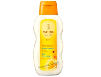 Weleda-Baby-Calendula-Bain-Douce-Nuit-Flacon-200-ml-pharmaglobe.lu