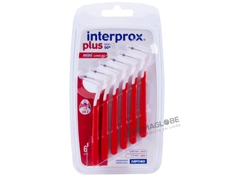 INTERPROX-plus-Brossettes-INTERDENTAIRES-PLUS-MINI-CONICAL-A6-pharmaglobe.lu