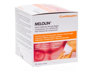 MELOLIN-STERILE-5-par-5-CM-25-COMPRESSES-non-adherentes-pharmaglobe.lu