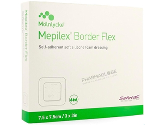 MEPILEX-BORDER-FLEX-7,5-par-7,5-CM-A5-595250-pansement-silicone-molnlycke-pharmaglobe.lu
