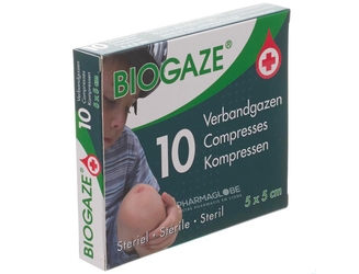 BIOGAZE-5-par-5-CM-10-COMPRESSES-pharmaglobe.lu