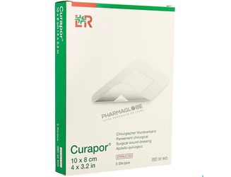CURAPOR-STERILE-10-par-8-CM-X-5-pansements-chirurgicaux-pharmaglobe.lu