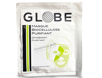 GLOBE-BIO-MASQUE-CELLULOSE-PURIFIANT-1-SACHET-oxygene-purifier-peau-pharmaglobe.lu
