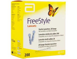 ABBOTT-FREESTYLE-LANCETTES-CALIBRE-28G-X-200-pharmaglobe.lu