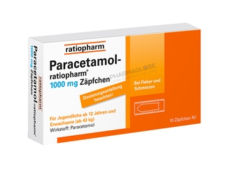 Paracetamol-Ratiopharm-1000-mg-10-Suppositoires-douleur-fievre-adultes-pharmaglobe.lu