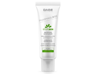 BABE-STOP-AKN-HYDRATANT-MATIFIANT-50-ML-action-seboregulateur-peau-grasse-tendance-acneique-pharmaglobe.lu