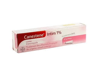 Canestene-Intim-1-pour-cent-Crème-Tube-20-g-Bayer-affections-fongiques-mycoses-organes-sexuels-externes-pharmaglobe.lu