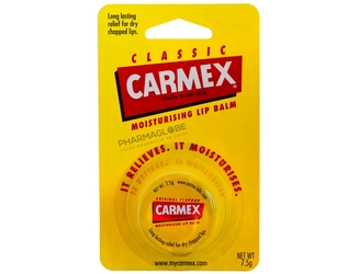 Carmex-Classique-Baumes-à-Lèvres-Pot-7,5g-Formule-Ultra-Réparatrice-Sensation-Rafraichissante-et-Apaisante-hydratation-pharmaglobe.lu