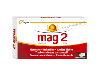 Mag-2-100-mg-60-Comprimés-Magnésium-pharmaglobe.lu