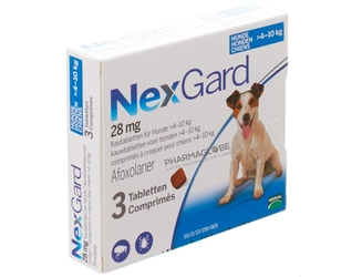 NEXGARD-28-MG-M-3-COMPRIMES-A-CROQUER-VETERINAIRE-anti-parasites-pharmaglobe.lu