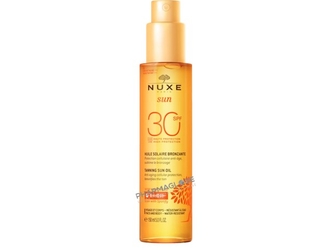 nuxe-sun-huile-solaire-bronzante-haute-protection-spf-30-visage-corps-flacon-pompe-150ml-pharmaglobe.lu