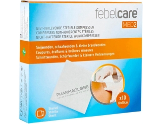 COMPRESSE-FEBELCARE-NON-ADHESIVE-ABS-10-par-10-CM-10-compresses-pharmaglobe.lu