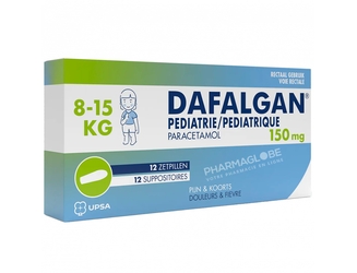 DAFALGAN-JEUNE-ENFANT-150-MG-12-SUPPOSITOIRES-douleurs-fievre-pharmaglobe.lu