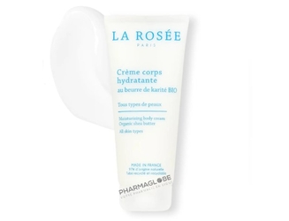 la-rosee-creme-corps-hydratante-beurre-karite-bio-200ml-pharmaglobe.lu