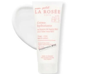 la-rosee-creme-hydratante-bebe-visage-et-corps-tube-200ml-pharmaglobe.lu