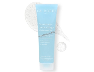 la-rosee-gommage-doux-visage-tube-de-60ml-pharmaglobe.lu