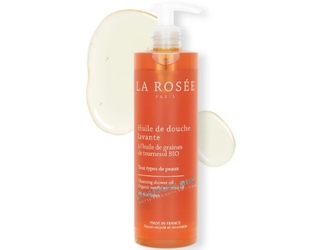 la-rosee-huile-douche-lavante-flacon-pompe-400ml-visage-corps-pharmaglobe.lu