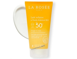 la-rosee-lait-solaire-spf50-huile-abricot-bio-en-tube-150ml-pharmaglobe.lu