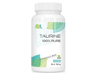 taurine-100-pure-en-pilulier-100-gelules-nutrilife-acide-amine-pharmaglobe.lu