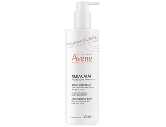 Avène-XERACALM-NUTRITION-BAUME-HYDRATANT-400ml-peau-sensible-tres-seche-visage-et-corps-pharmaglobe.lu